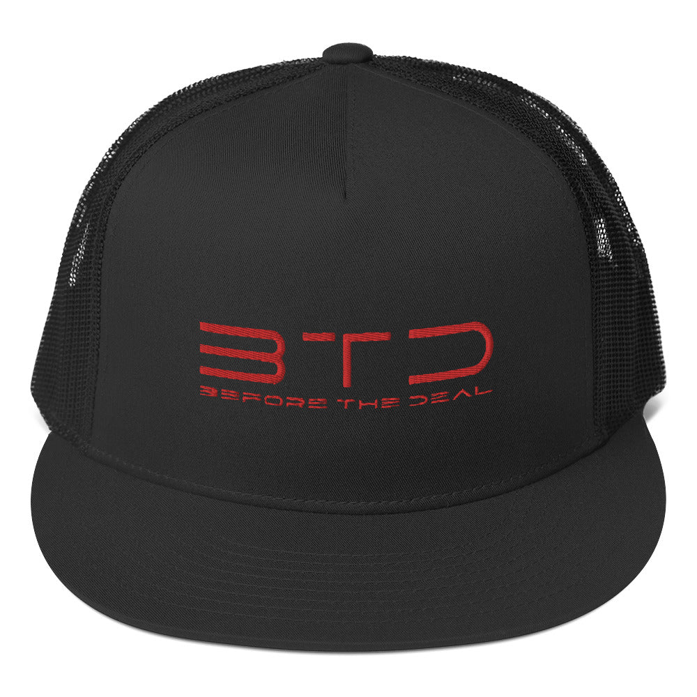 BTD Red Logo Trucker Cap