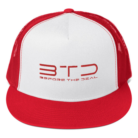 BTD Red Logo Trucker Cap