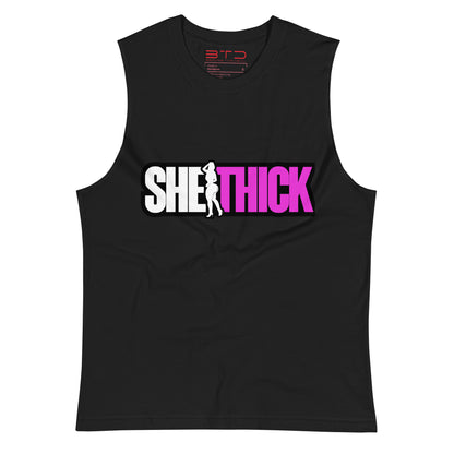 "She Thick"  Sleeveless Shirt